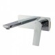 Rumia Chrome Bathtub Basin Wall Mixer With Spout Solid Brass Watermark